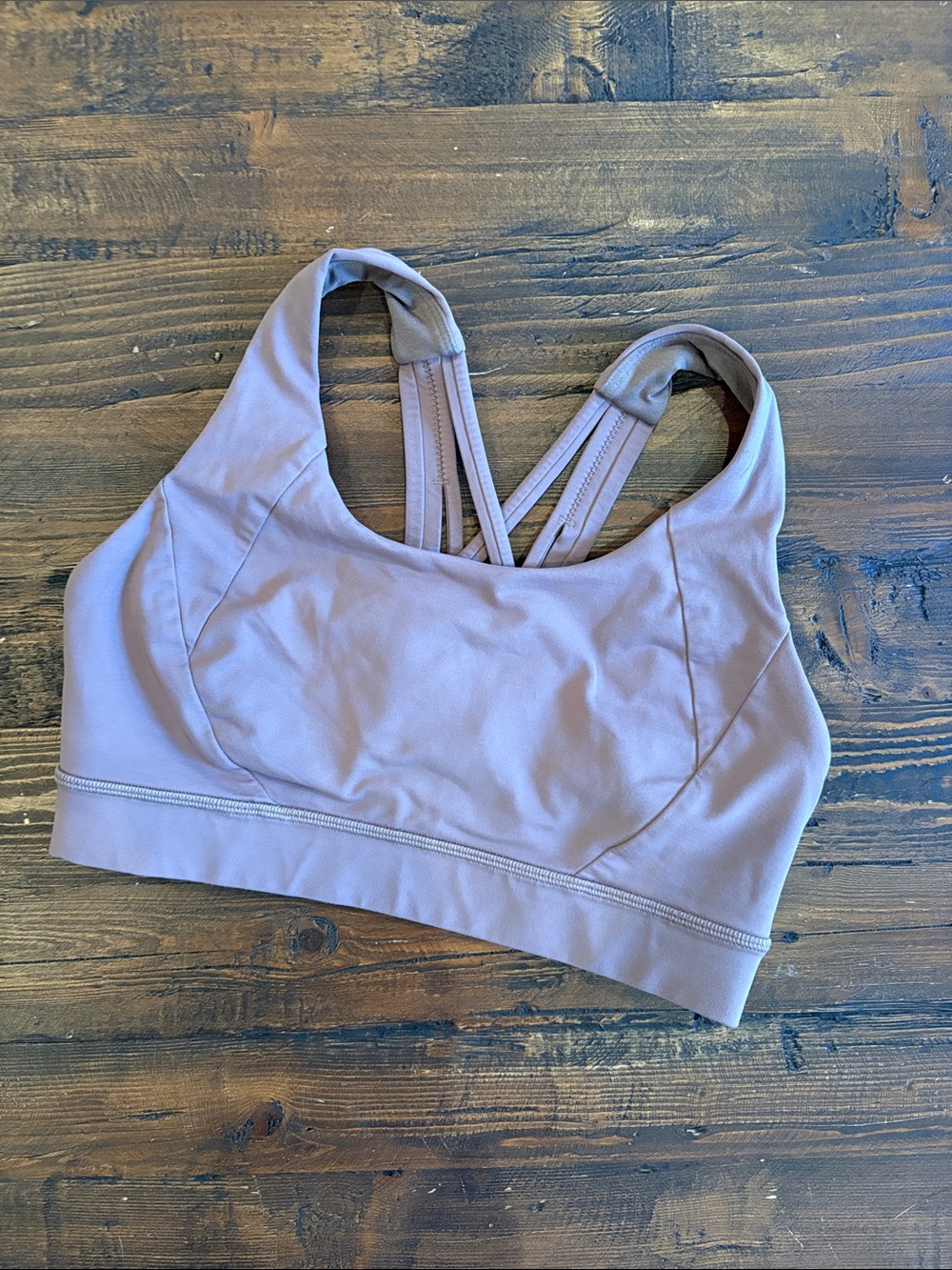 Lululemon free to be bra brown size 6